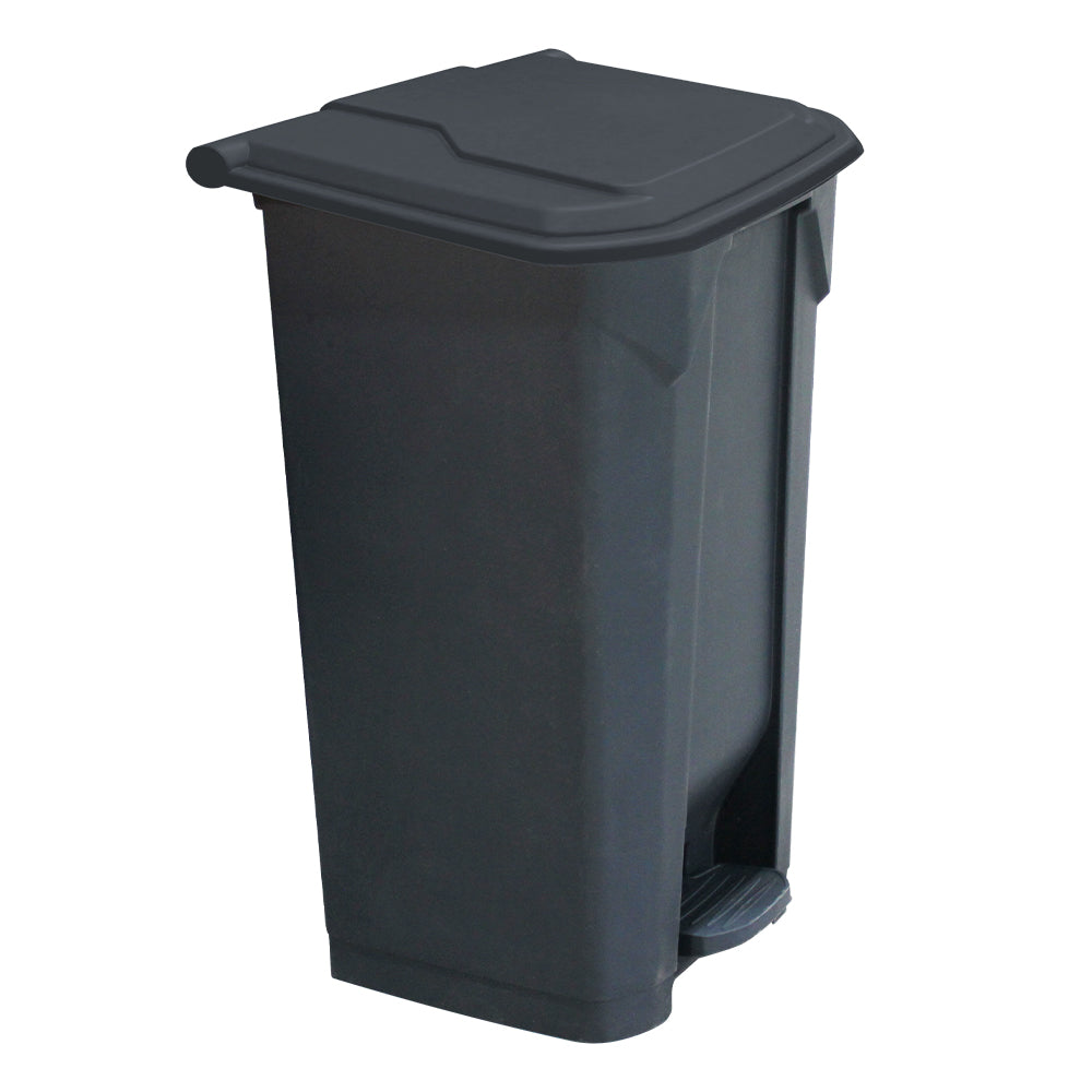 100L Pedal Bin - Grey Lid (PBS100GRY)