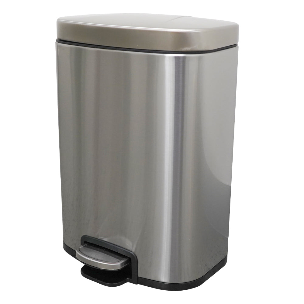 10L Stainless Steel Pedal Bin with Dual Inserts (PBSS10)