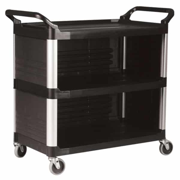 Rubbermaid | Utility Trolley Enclosed 3 Sides | RFG409300 BLA image 0
