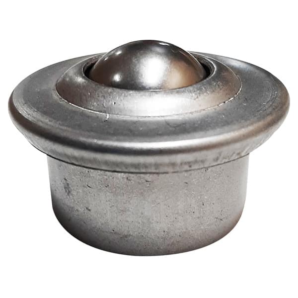 304 Stainless Steel Drop in Stamped Style Ball Transfer 22.225mm Roller Diameter | BTR422SS image 0