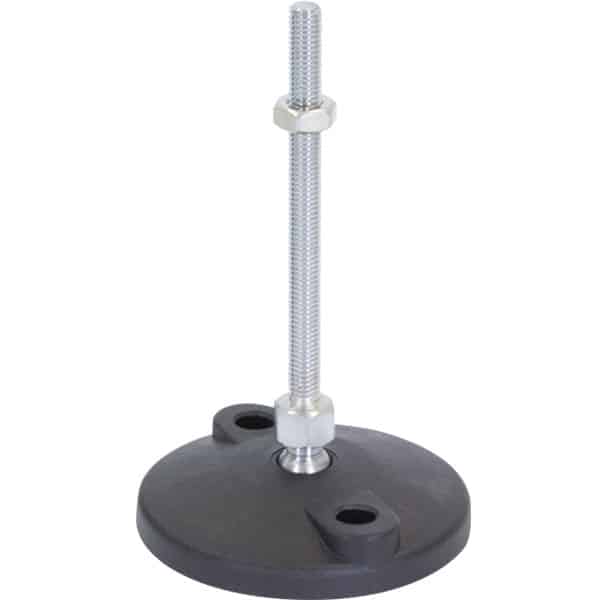 M8 Stainless Steel Bolt Down Adjustable Levelling Feet | LVR8008100BSS image 0