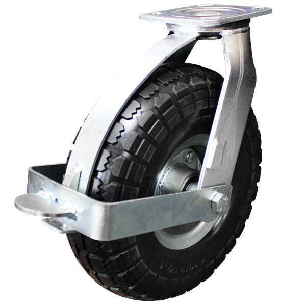 255mm Puncture Proof Wheel 50kg Capacity Castor (S1088B) image 0
