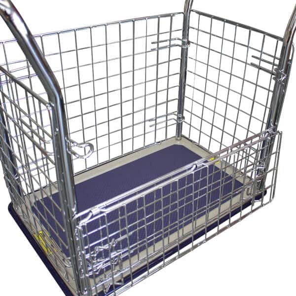 Single Deck 1170x790mm Caged Platform Trolley | PFR022 image 1