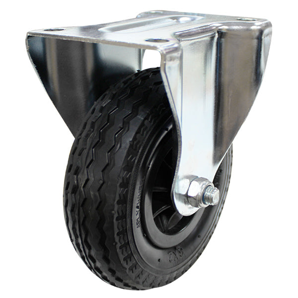 160mm Pneumatic Wheel 60kg Capacity Castor (R6002) image 0