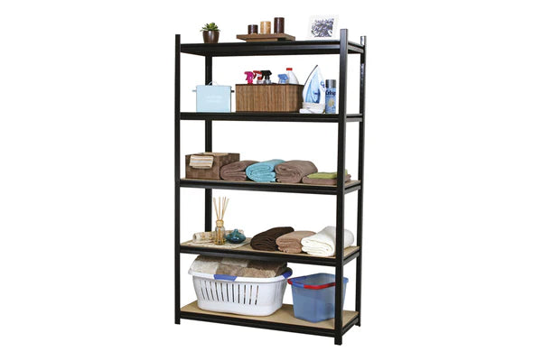 Studio Shelving Unit with Beech Melamine Shelf Levels 1800mm(H) x 900mm(W) x 450mm (D) | STU804 image 0