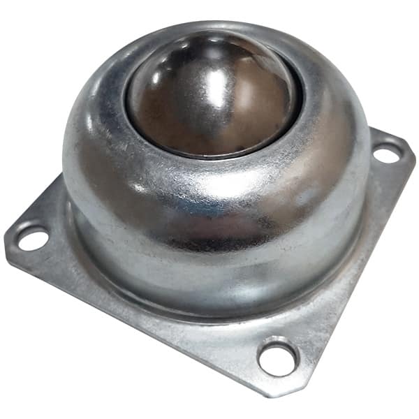Mild Steel Square Flange Mount Ball Transfer 38.1mm Roller Diameter | BTR638MS image 0