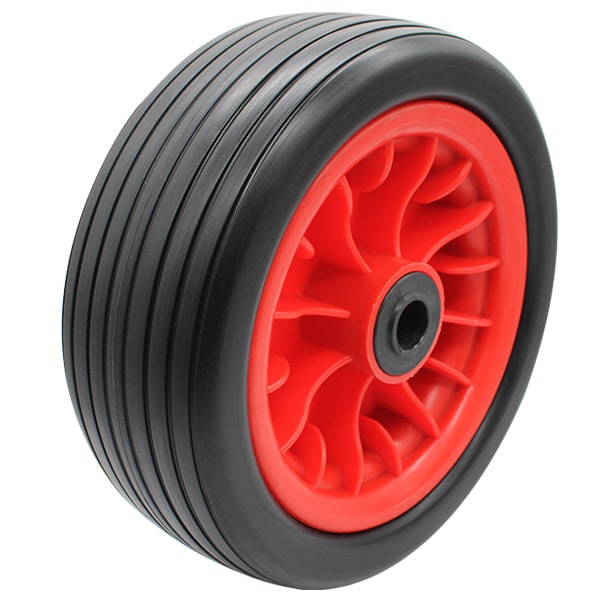 300mm Puncture Proof Nylon Beach Wheel | 1" Axle Diameter | PF1104-1PL image 0