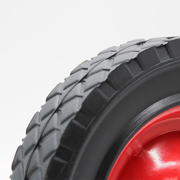 200mm Semi Pneumatic Black Tyre FL Richmond Wheel | SP8885-50 image 1