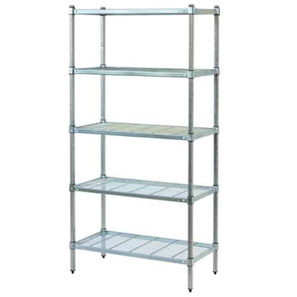 Mantova | Post Shelving with Wire Shelves image 0