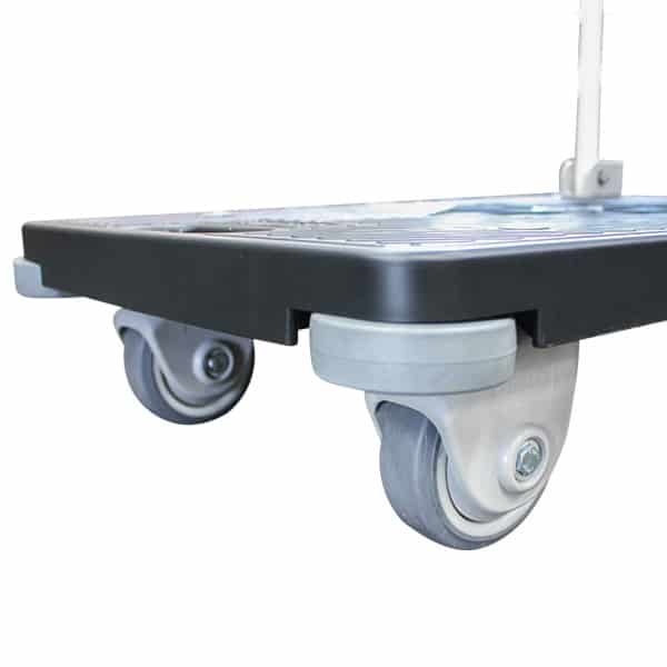 800 x 430mm Folding Platform Trolley with Pedal/Foot Brake | PFR042 image 3