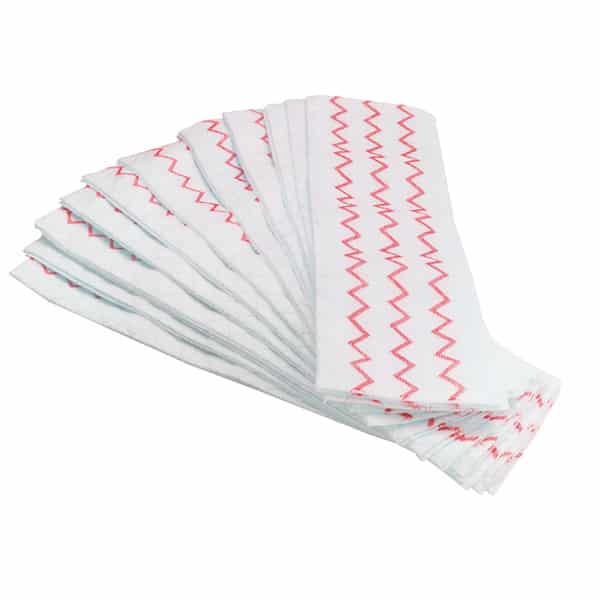Rubbermaid HYGEN™ Disposable Microfiber Mops Pad 150 Pack Red | R2135887 image 4