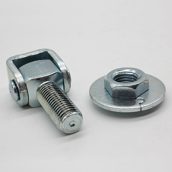 M20 Adjustable Gate Hinge With Round Plate (GTR101) image 1