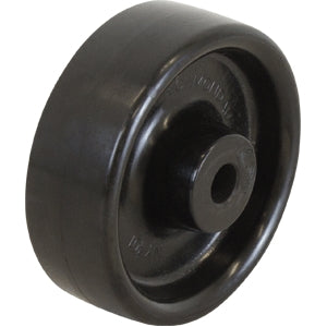 100mm Black Nylon Plain Bore Richmond Wheel | NY401-50BLK image 0