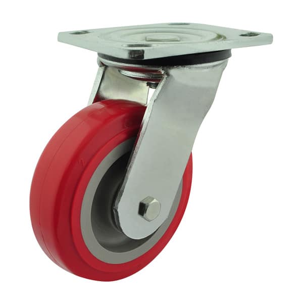 Richmond Castor Swivel with 125mm Polyurethane Wheel (S5542) image 0