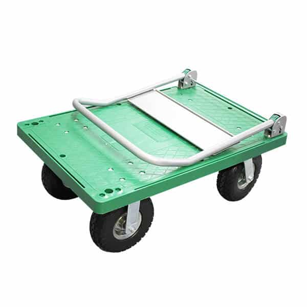 Folding 920X610 Platform Trolley with 255mm Puncture Proof Wheels (FPR003) image 2