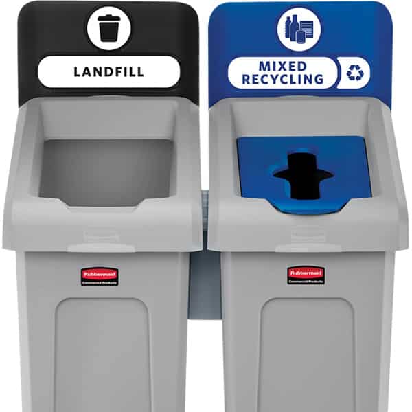 Rubbermaid SLIM JIM® Recycling Station Label Kit | R1977787 image 5