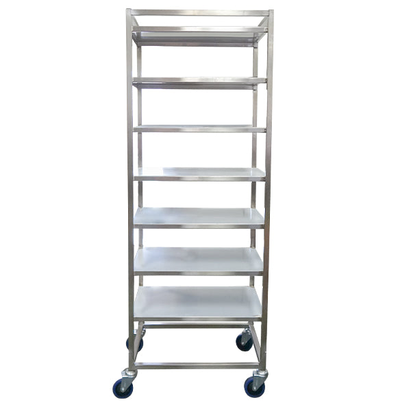 7 Bin Stainless Steel Mobile Ingredient Rack (ITR001) image 4