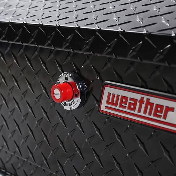 WEATHER GUARD Black Aluminium Ute Box 900 x 600 x 500mm (CH10000-BK) image 14