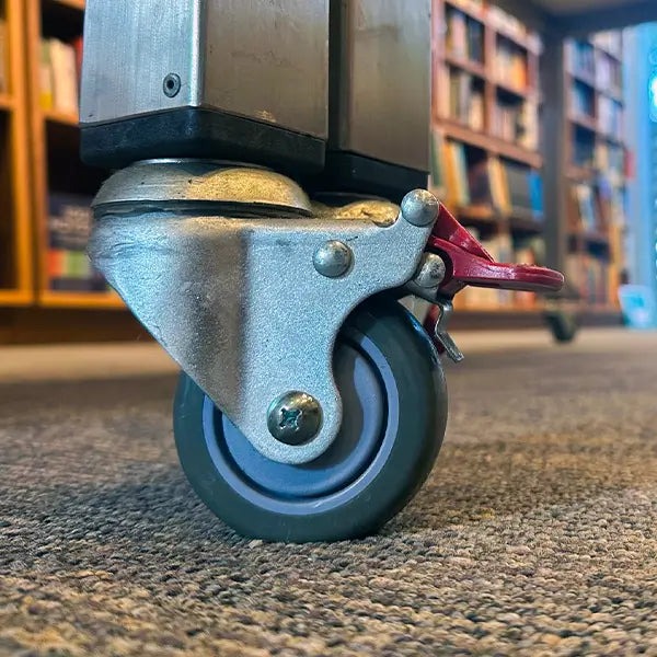 Richmond Castor Swivel with 75mm Polyurethane Wheel and Brake (S3330B) image 1