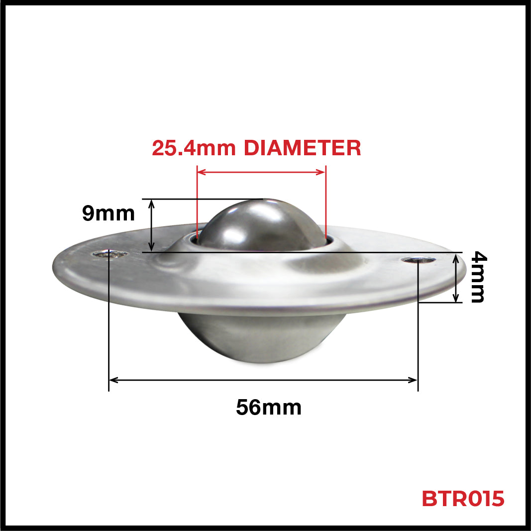Richmond Stainless Steel Ball Transfers 45kg Capacity | BTR015 image 1