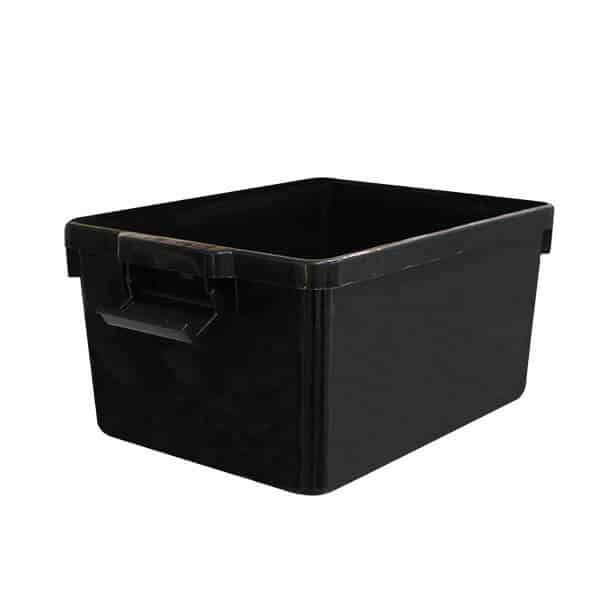 Stashaway Bin and Lid 20L Black | 342BELP052BLK image 0
