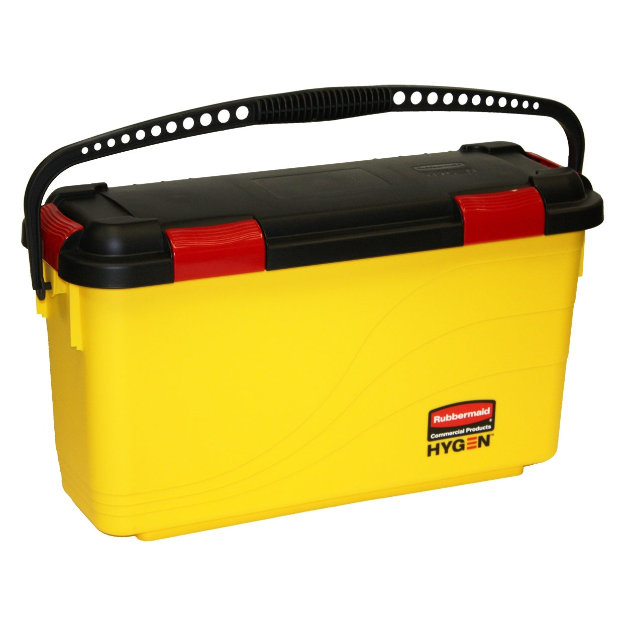 Rubbermaid Commercial Products HYGEN Microfiber Charging Bucket, Yellow | FGQ95088YEL