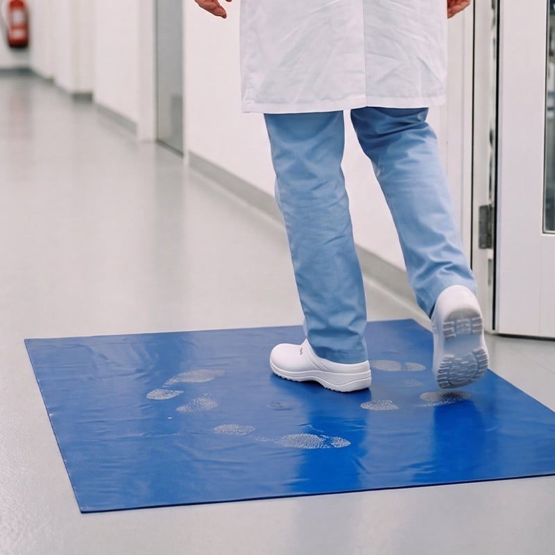 How Do Sticky Mats Stop Dust Spreading Through a Site?