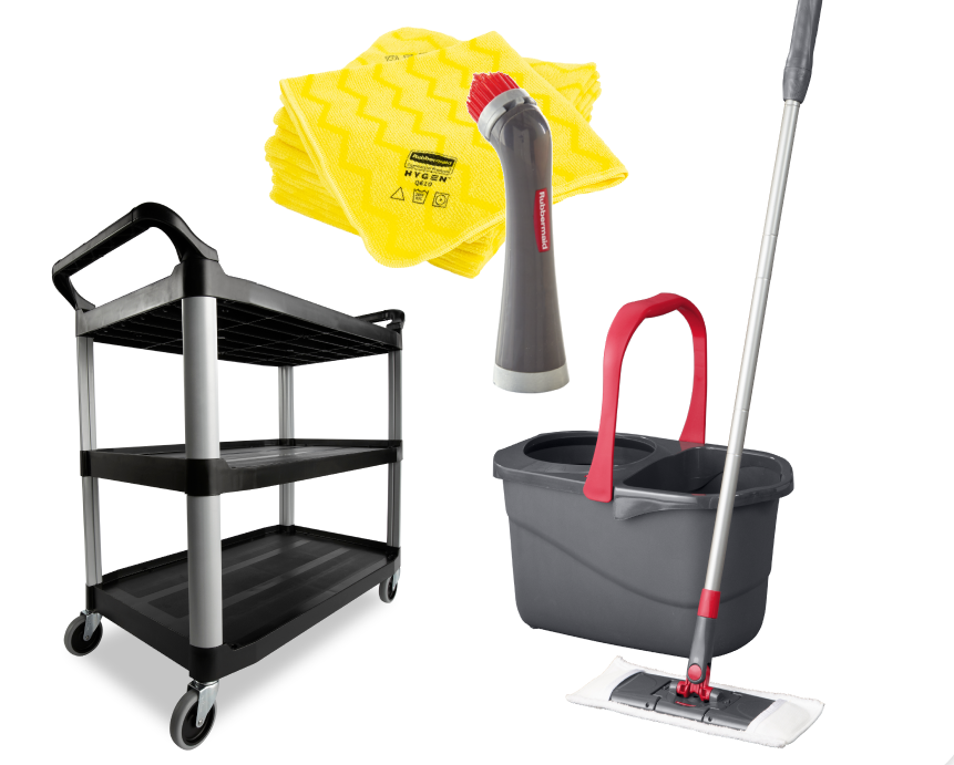 Rubbermaid Cleaning & Trolleys