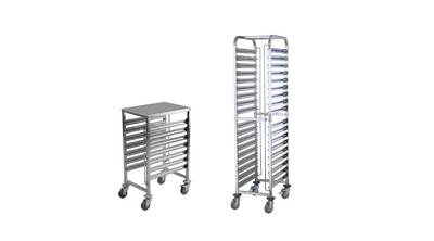 Gastronorm Trolleys and Trays