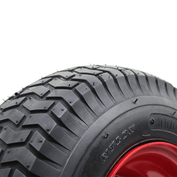 400mm Steel Centred Pneumatic Wheel | 1" Axle Diameter (PN1630-1BB) image 2
