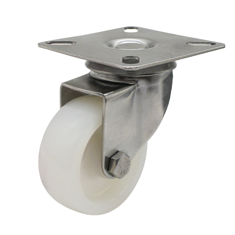 50mm Nylon Wheel 30kg Capacity Stainless Steel Castor (S2730) image 0