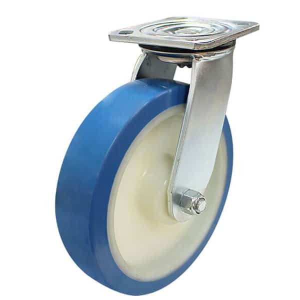200mm Rebound Poly Wheel 300kg Capacity Castor (S8440) image 0