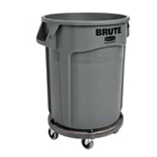 Black Rubbermaid Round BRUTE® Bin Dolly | 513RM264000-BLA image 3