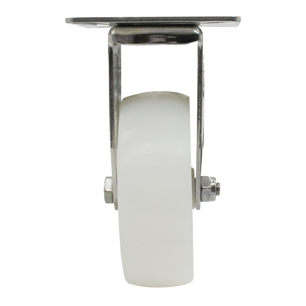 75mm Nylon Wheel 50kg Capacity Stainless Steel Castor (R3729) image 1