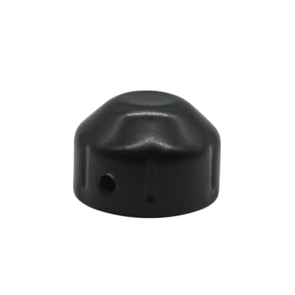 Round Black Steel Post Cap to Suit 27.5mm OD Posts | GTR323 image 0