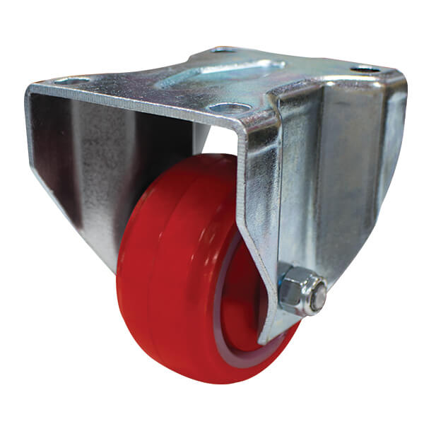 80mm Poly/Nylon Wheel 100kg Capacity Castor (R3603) image 0