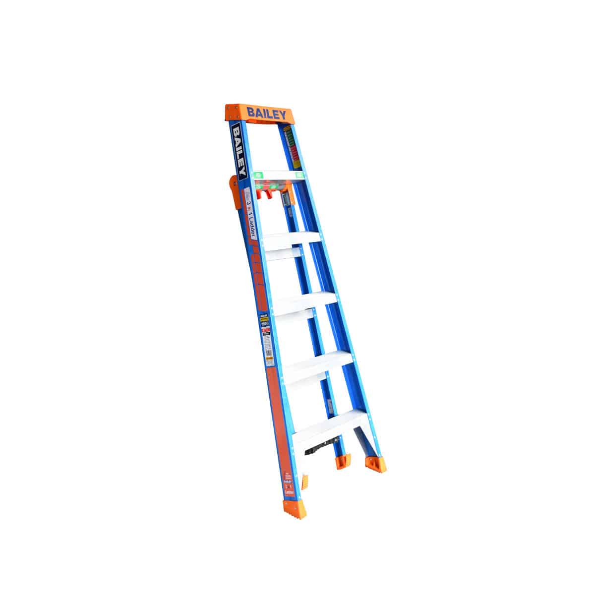 Fibreglass SLS 3 IN 1 Ladder 150kg 1.8m FS13884 image 1