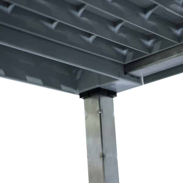 4 Tier Stainless Steel Coolroom Shelving – 1500mm (W) x 380mm (D) x 1600mm (H) (SHE002) image 5