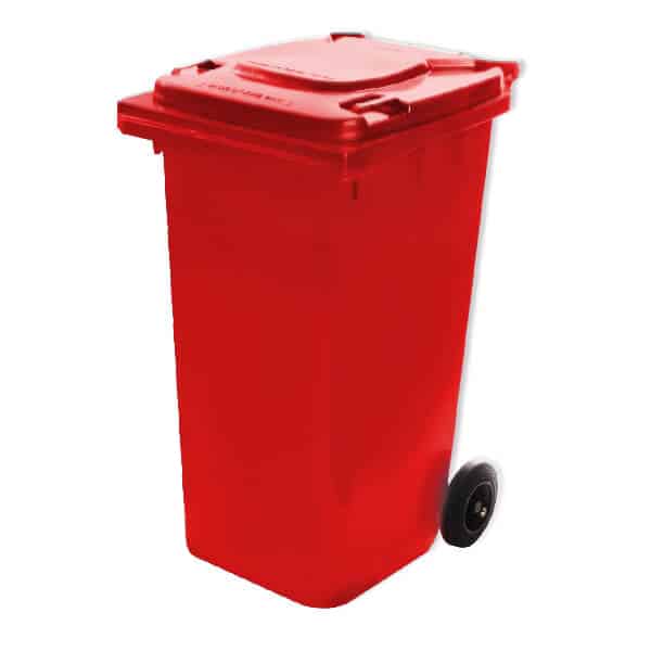120 Litre Red Wheelie Bin | WGR013 image 0