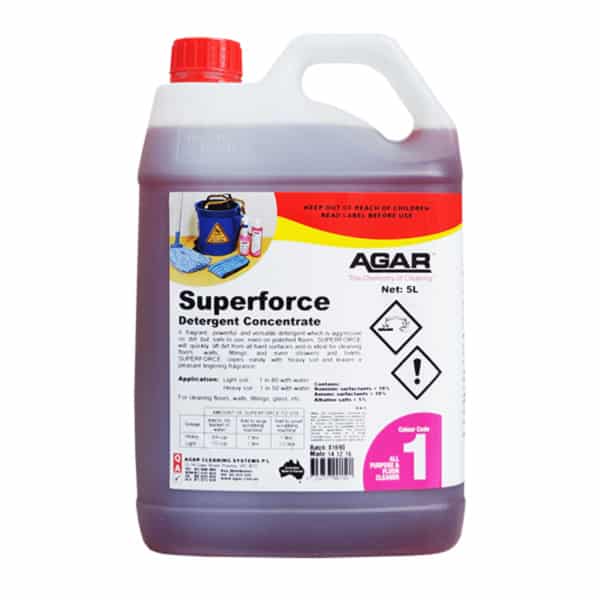 Agar Superforce Detergent Concentrate 5L (AGA023) image 0