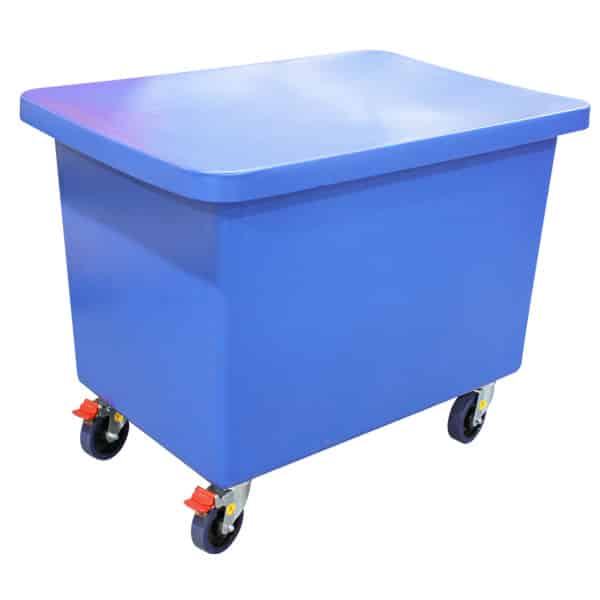 Blue Lid to Suit 150L Tapered Rotationally Moulded Plastic Tubs image 1