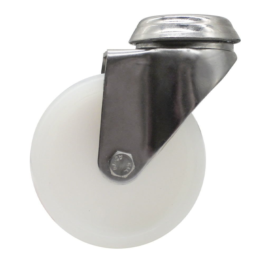 75mm Nylon Wheel 50kg Capacity Stainless Steel Castor (S3732) image 2