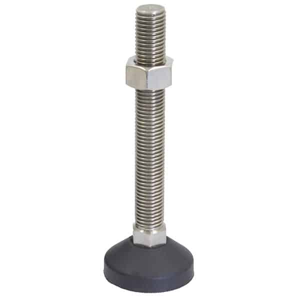 M16 Fixed Stem Stainless Steel Levelling Feet | LVR8016150FSS image 0