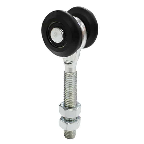 Hanging Gate 2 Wheel Nylon Roller Set to Suit 50mm Wide Channel (GTR191) image 0