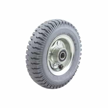 200mm Pneumatic Grey Tyre And Tube 250X4 (Lug Tread) | PN8860TYRGRE image 0