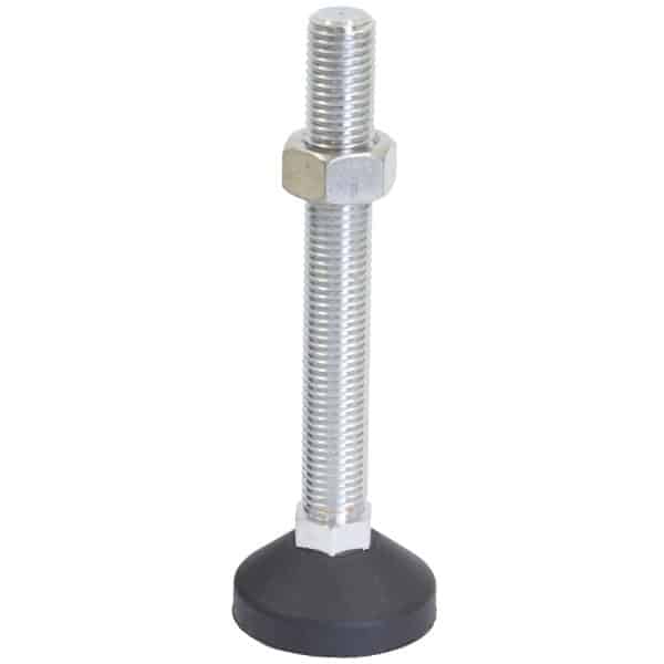 M20 Mild Steel Fixed Foot Adjustable Levelling Feet | LVR6020150F image 0