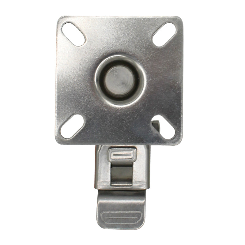 50mm Nylon Wheel 30kg Capacity Stainless Steel Brake Castor (S2730B) image 1