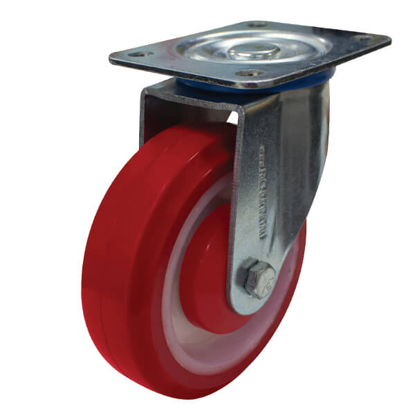 125mm Poly/Nylon Wheel 150kg Capacity Castor (S5602) image 0