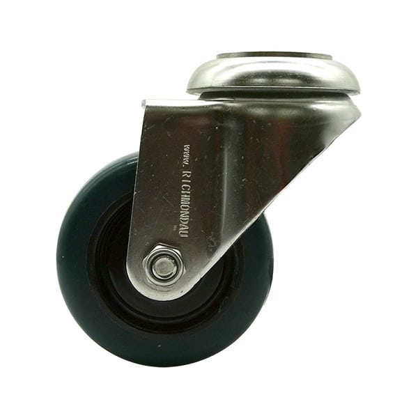 75mm Rebound Rubber Swivel Castor (S3318) image 3