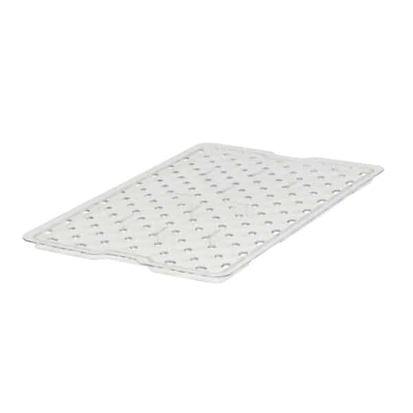 Rubbermaid 26′ x 18′ Drain Tray For Food Boxes | RFG331800CLR image 0